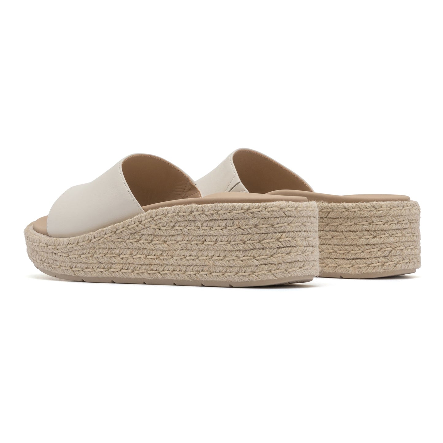ABEO Footwear Solstice Slide Metatarsal Off White Leather