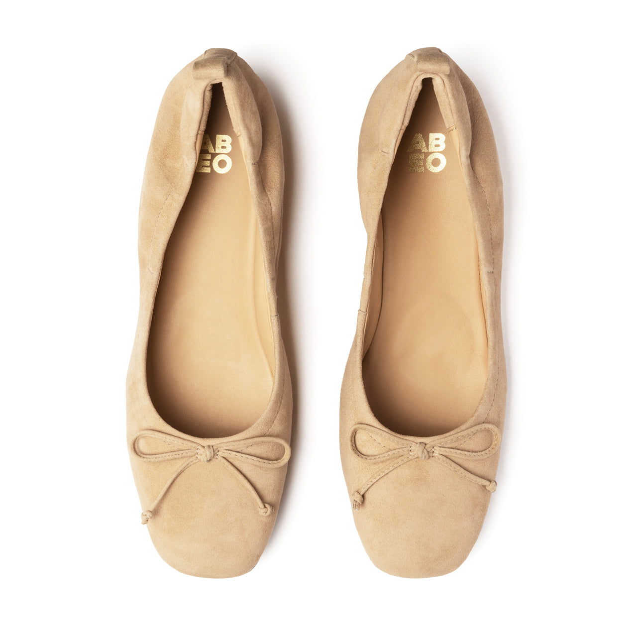 ABEO Footwear Cadence Bow Cuban Sand Suede