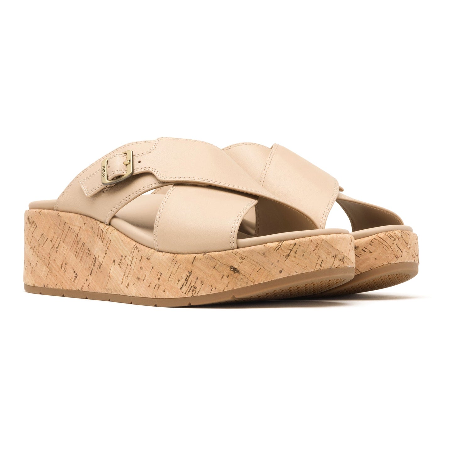 ABEO Footwear Solstice Cross Slide Cuban Sand