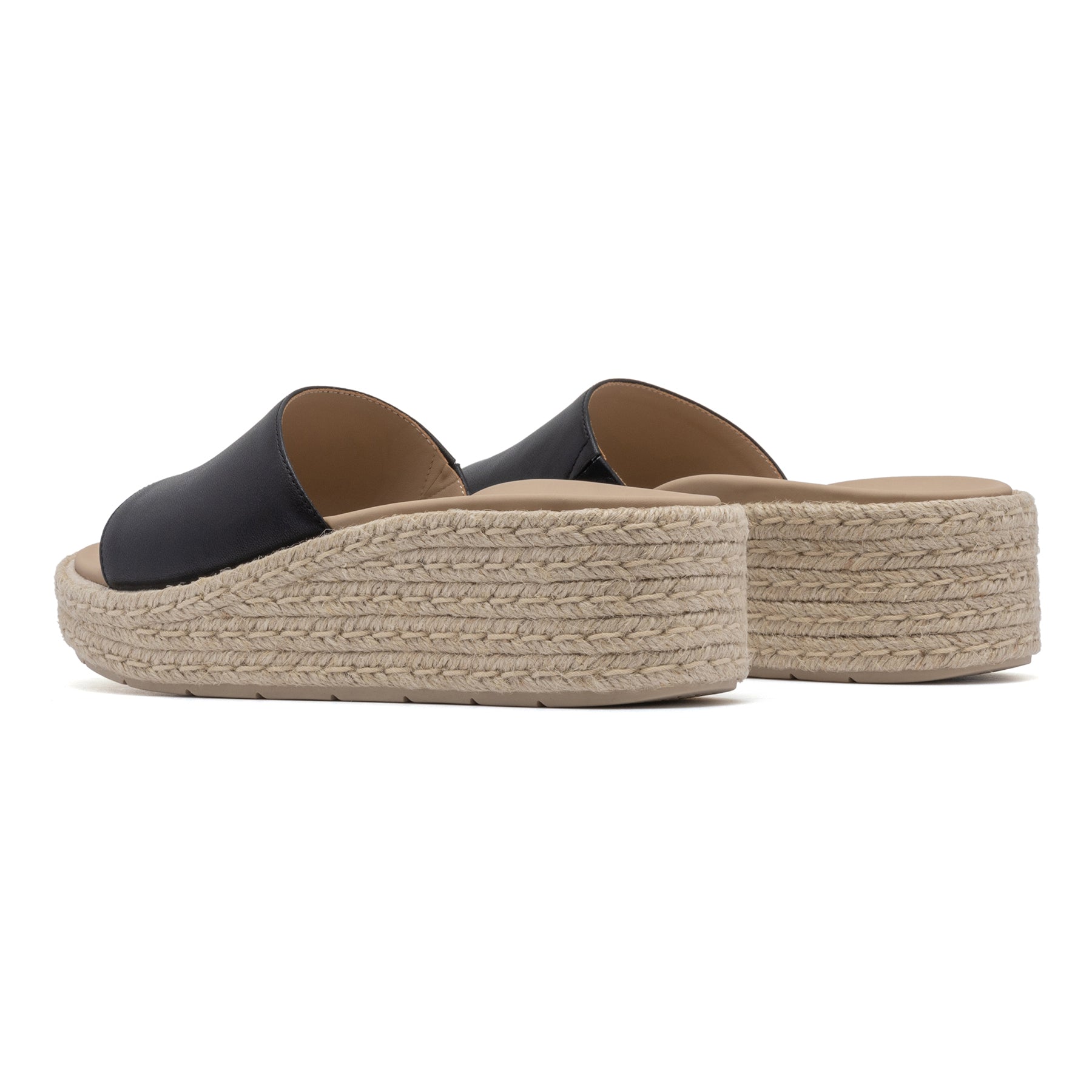 ABEO Footwear Solstice Slide Metatarsal Black Leather