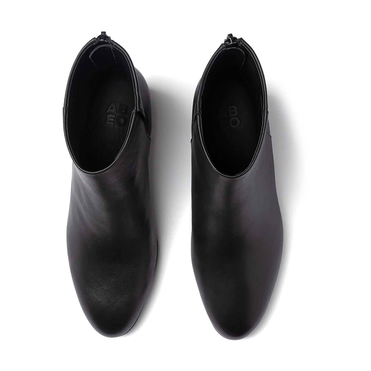 ABEO Footwear Plaza Back Zip Black