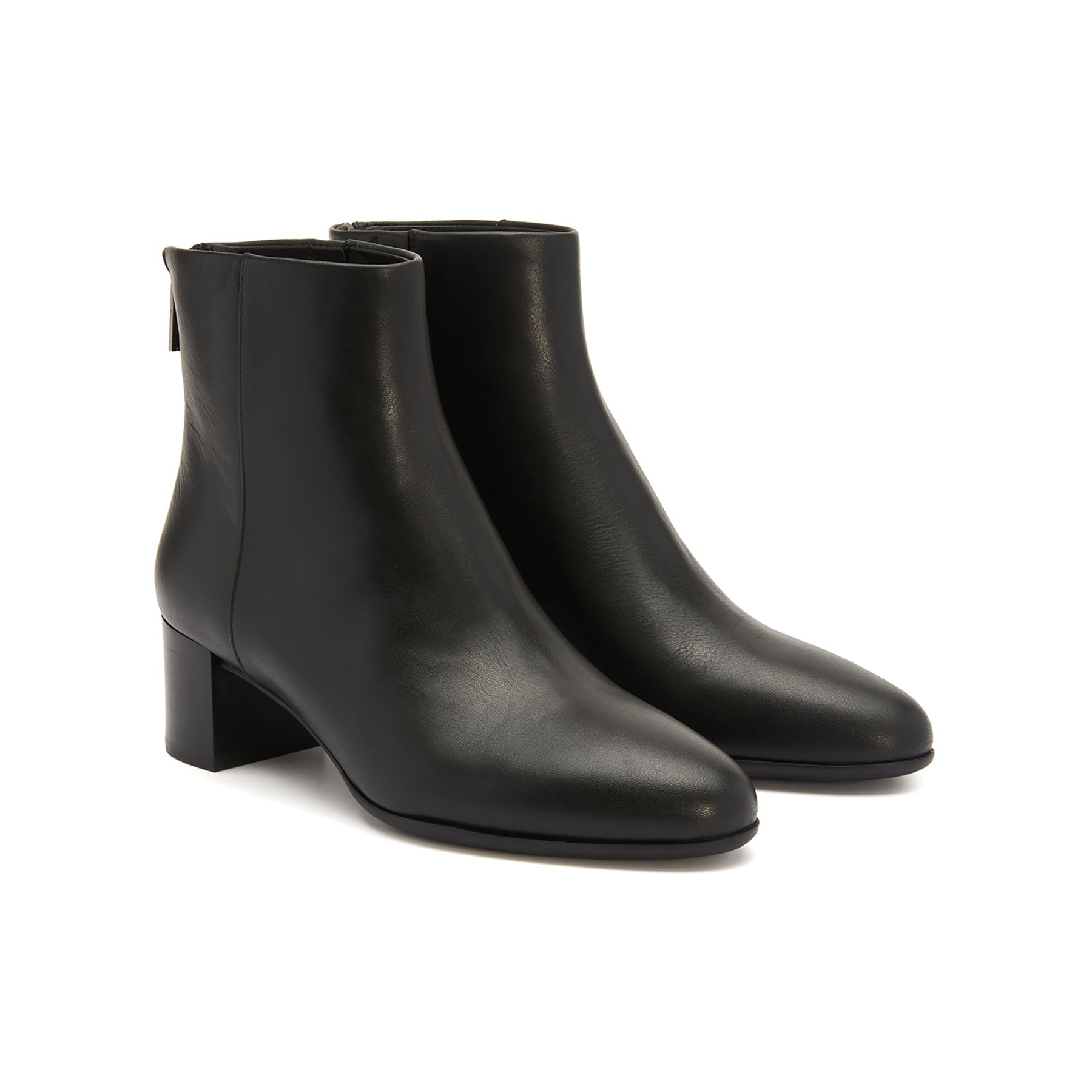 ABEO Footwear Plaza Back Zip Black