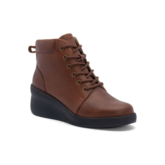 ABEO Footwear Passage Lace Up Dark Tan