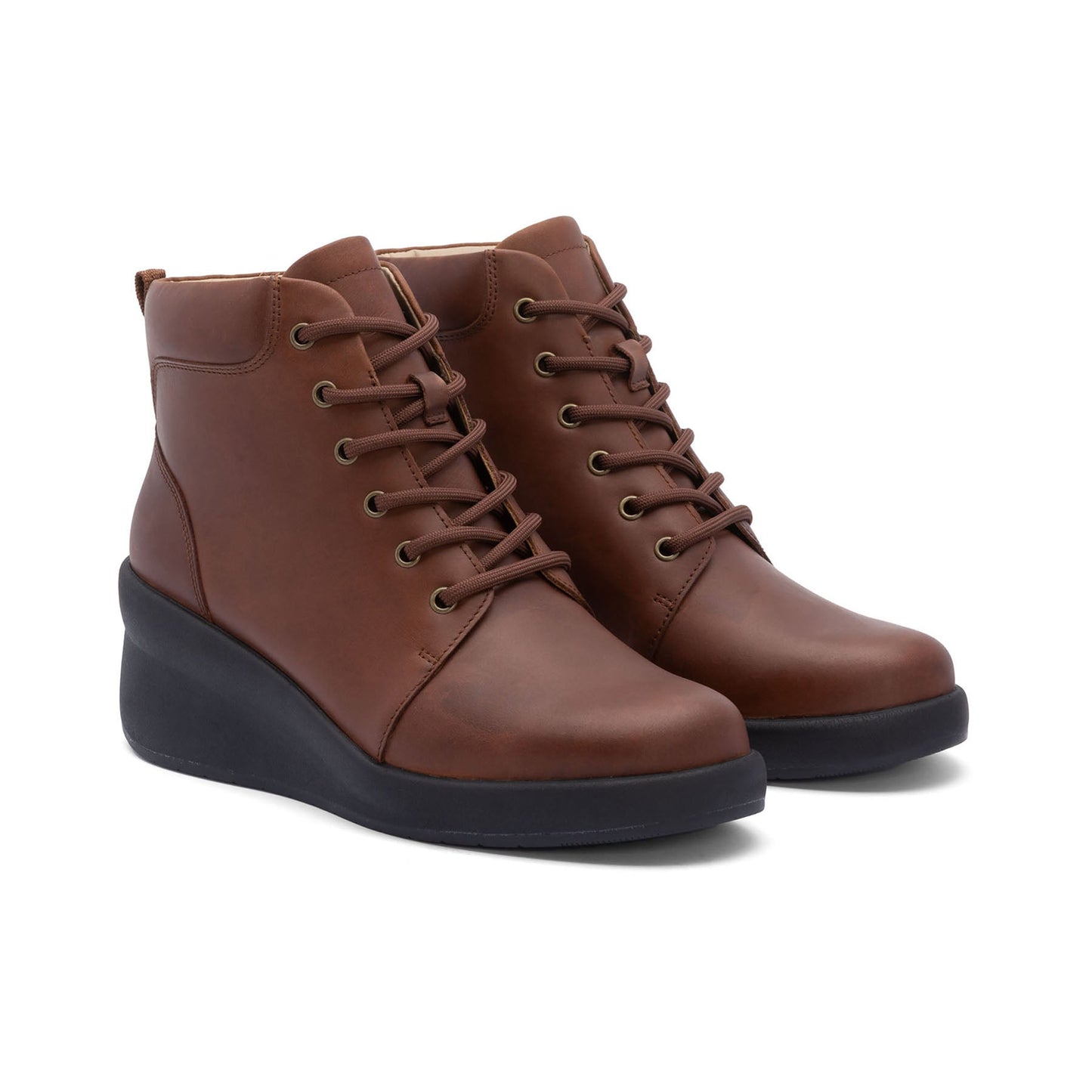 ABEO Footwear Passage Lace Up Dark Tan