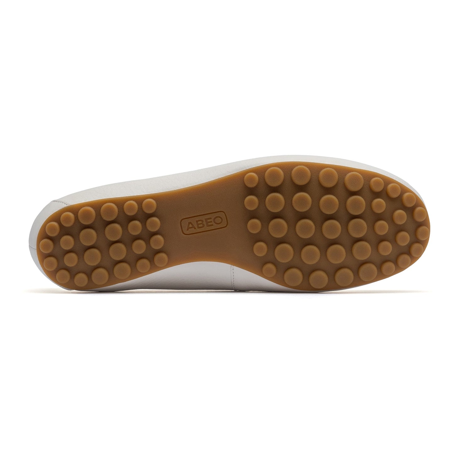 ABEO Footwear Harbor White Pebble Leather