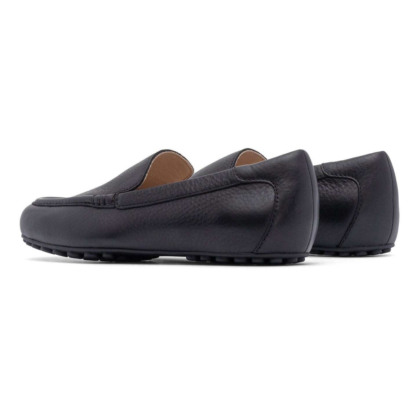 ABEO Footwear Harbor Black Pebble Leather