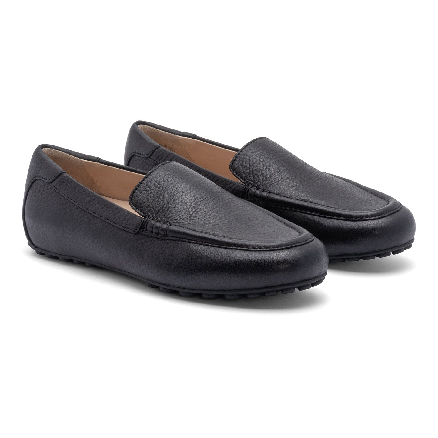ABEO Footwear Harbor Black Pebble Leather
