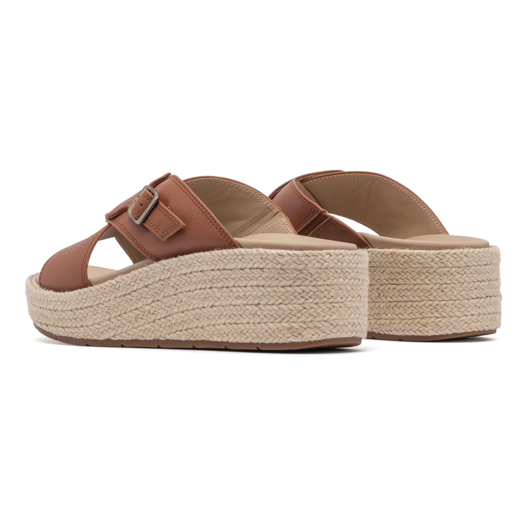 ABEO Footwear Solstice Cross Slide Metatarsal Dark Tan
