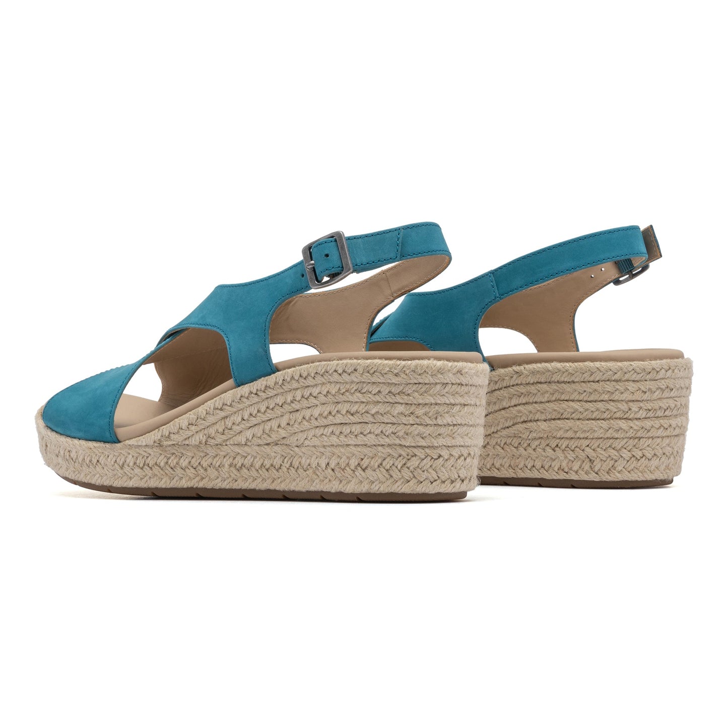 ABEO Footwear Riviera Cross Metatarsal Teal Leather