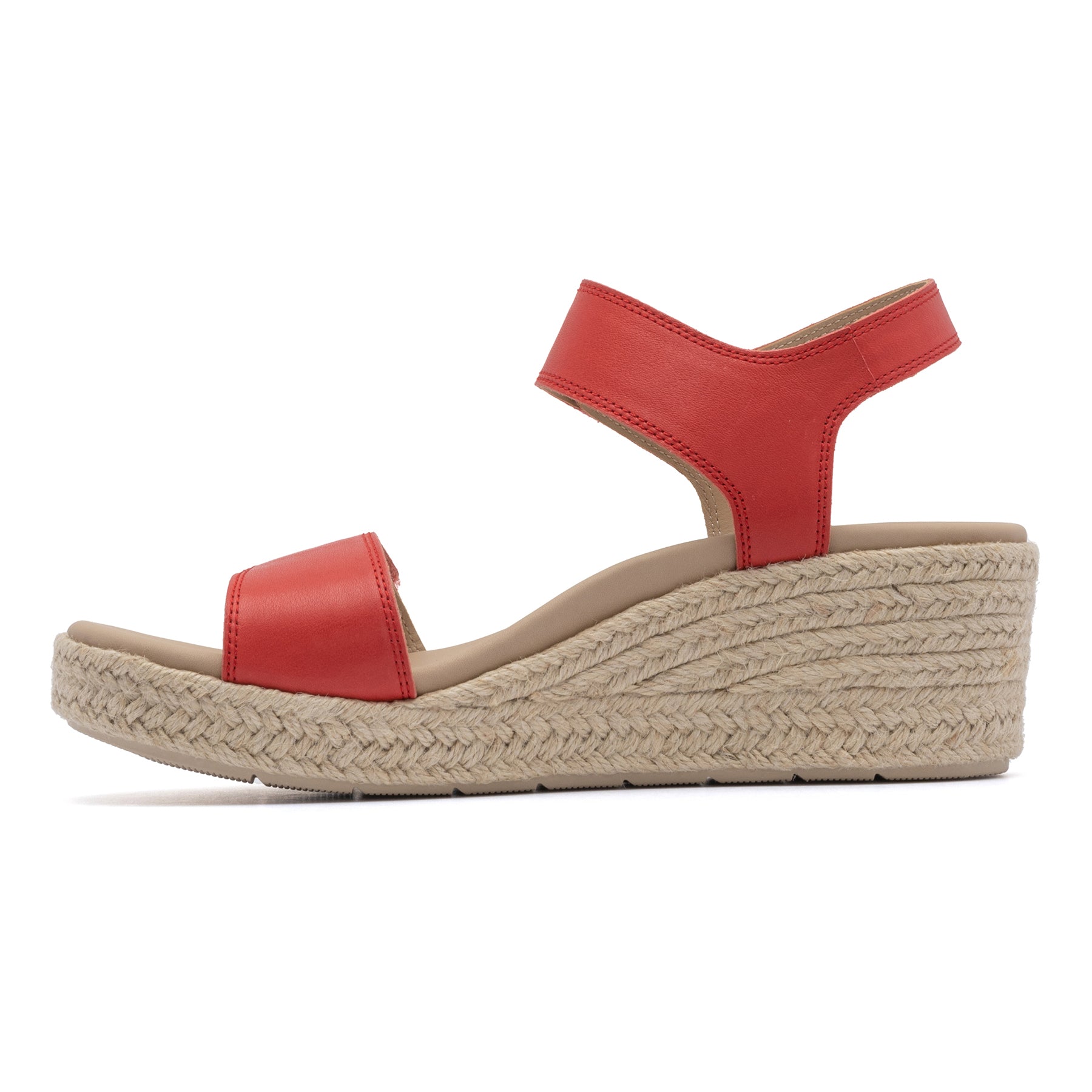 ABEO Footwear Riviera Strap Sandal Metatarsal Red
