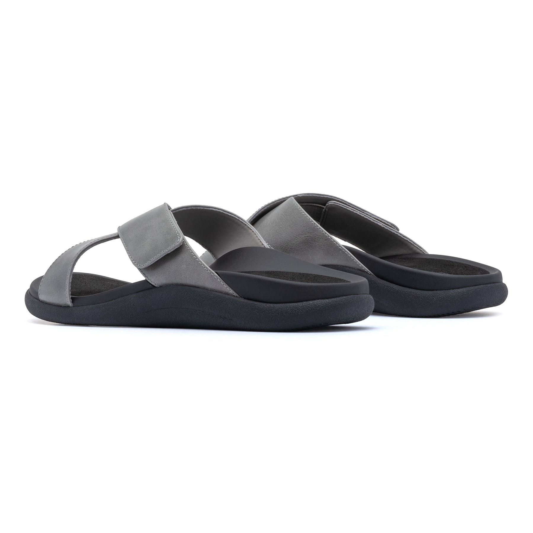 ABEO Footwear Laguna Slide Metatarsal Silver Leather