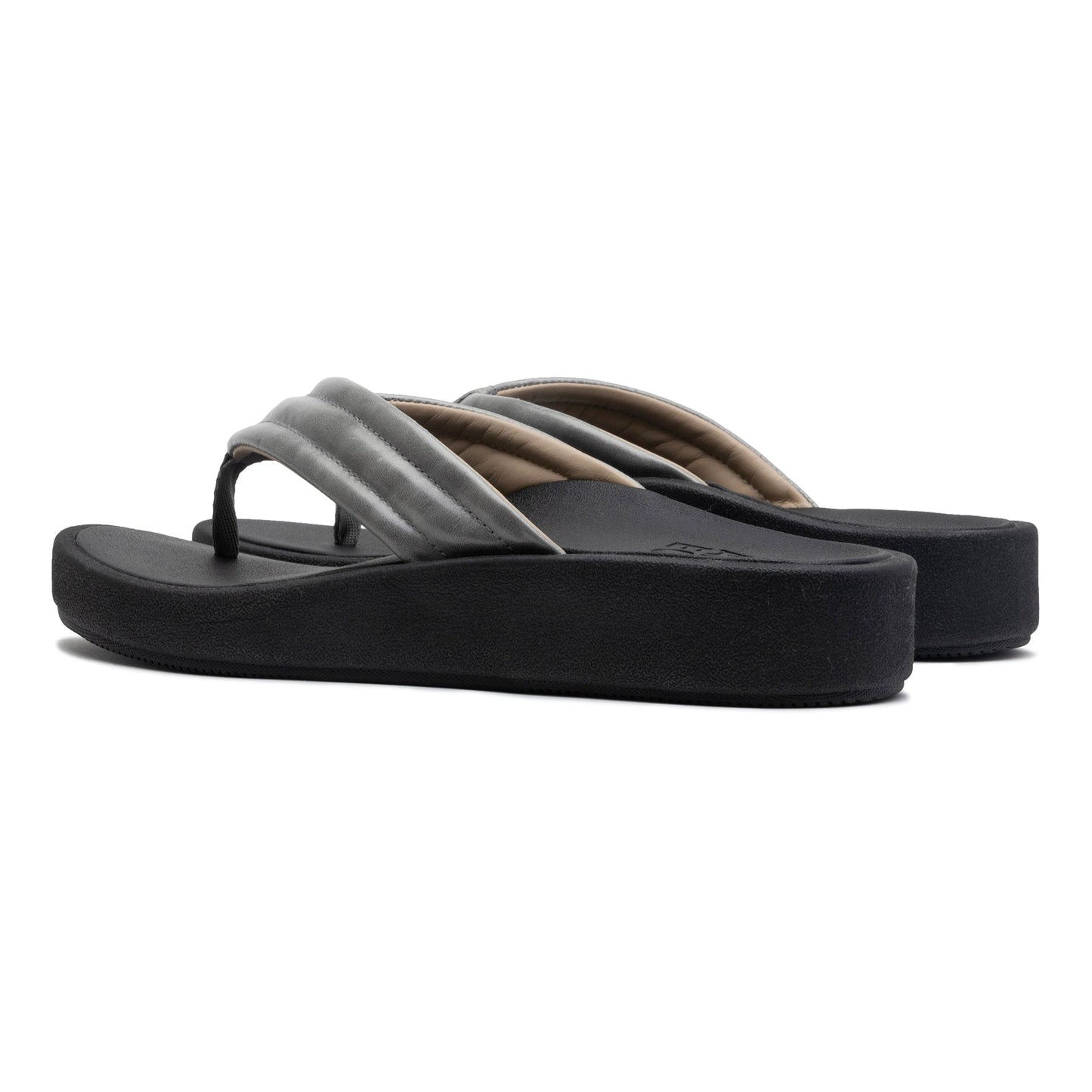 ABEO Footwear Paseo Thong Sandal Metatarsal Silver