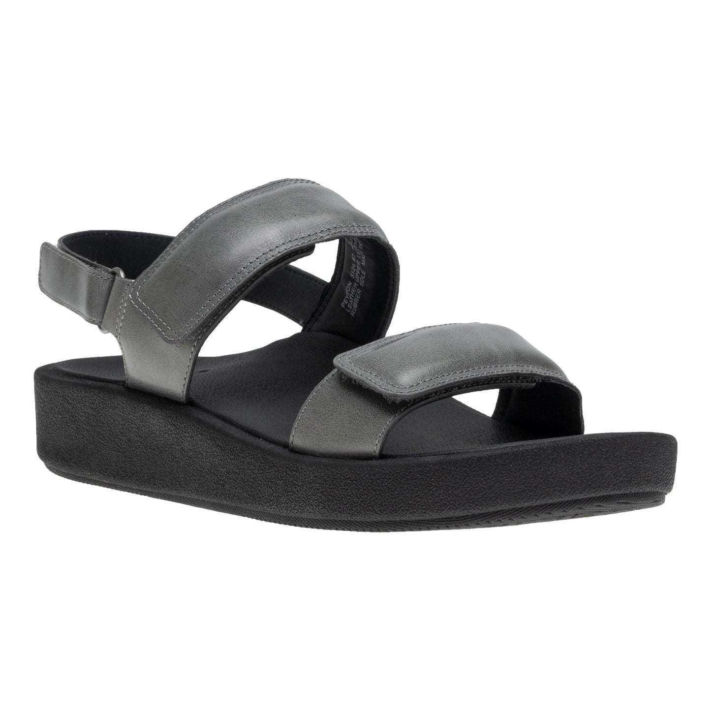 ABEO Footwear Paseo Sandal Metatarsal Pewter