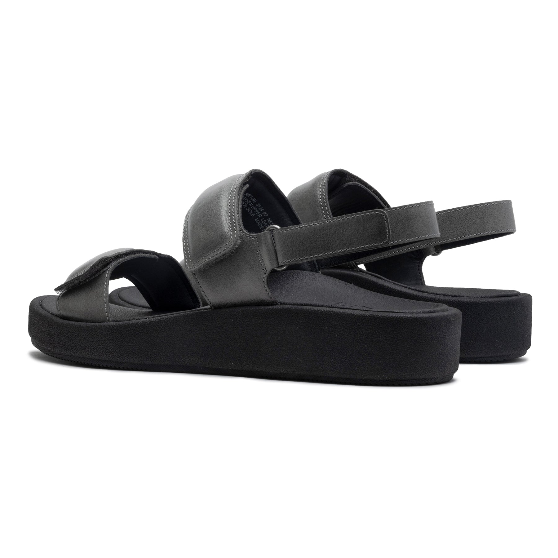 ABEO Footwear Paseo Sandal Metatarsal Pewter