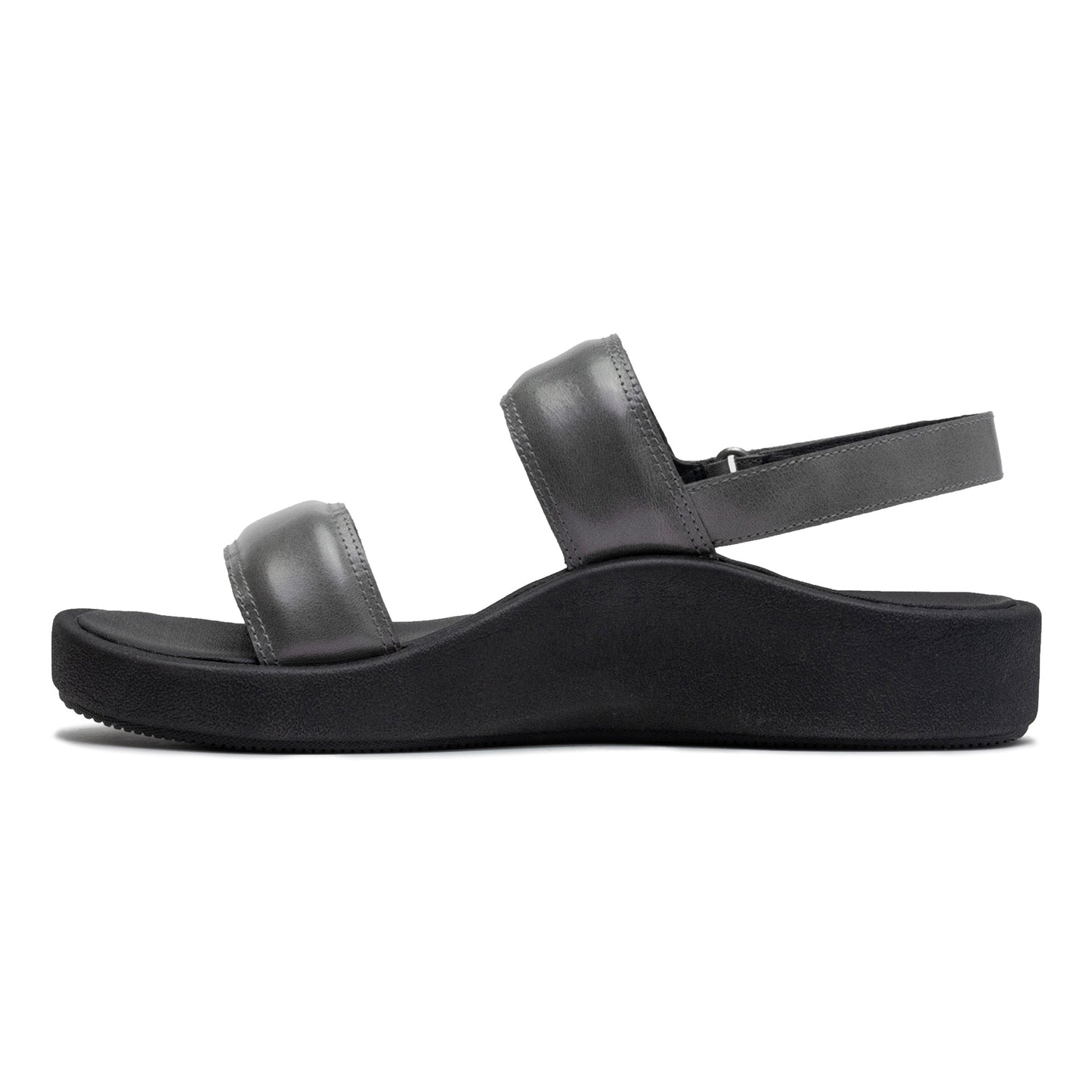 ABEO Footwear Paseo Sandal Metatarsal Pewter