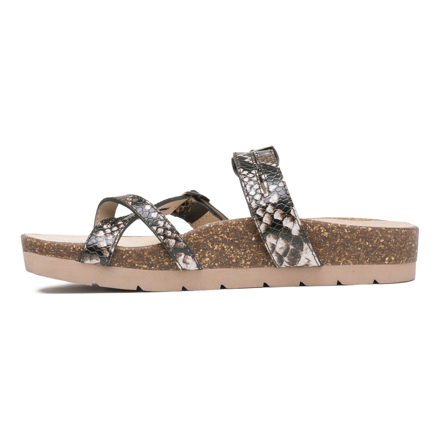 ABEO Footwear Lanai Thong Sandal Metatarsal Natural Snake