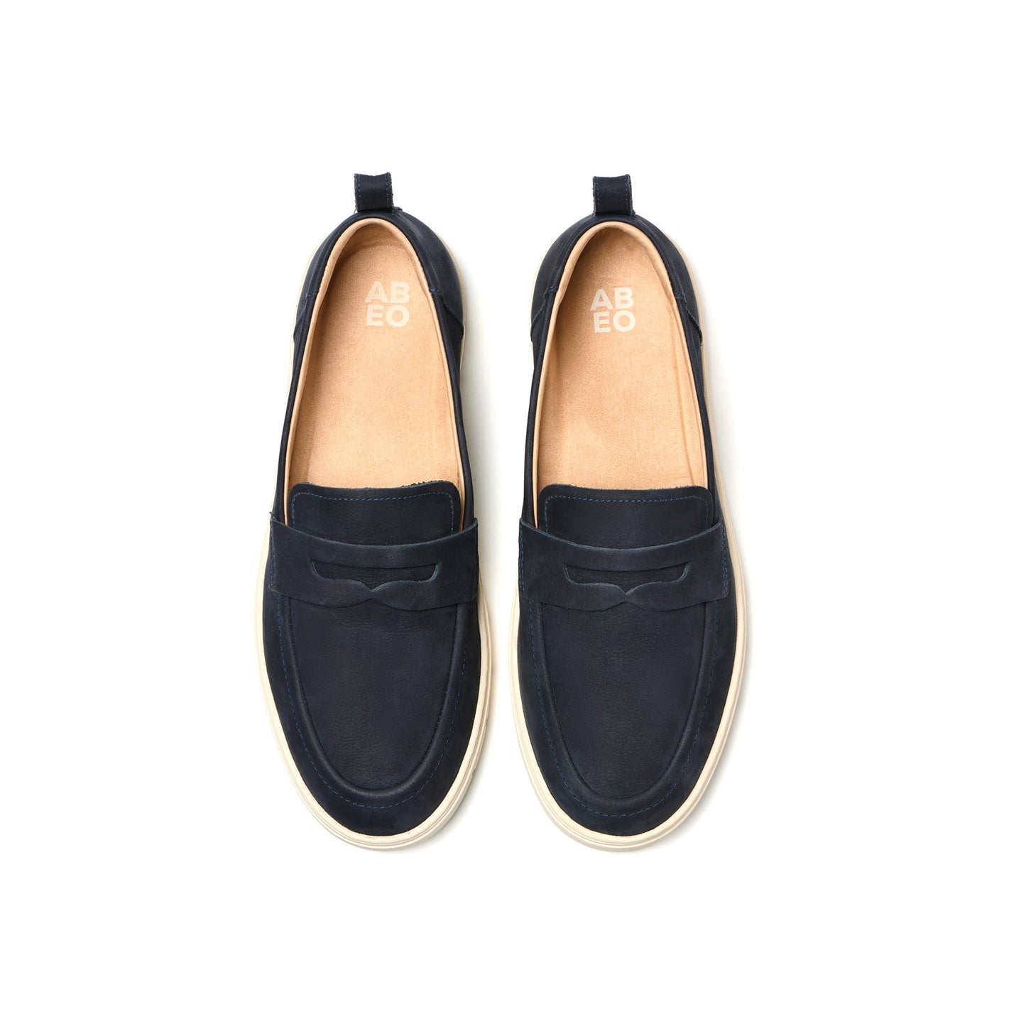 ABEO Footwear Roam Loafer Navy Nubuck