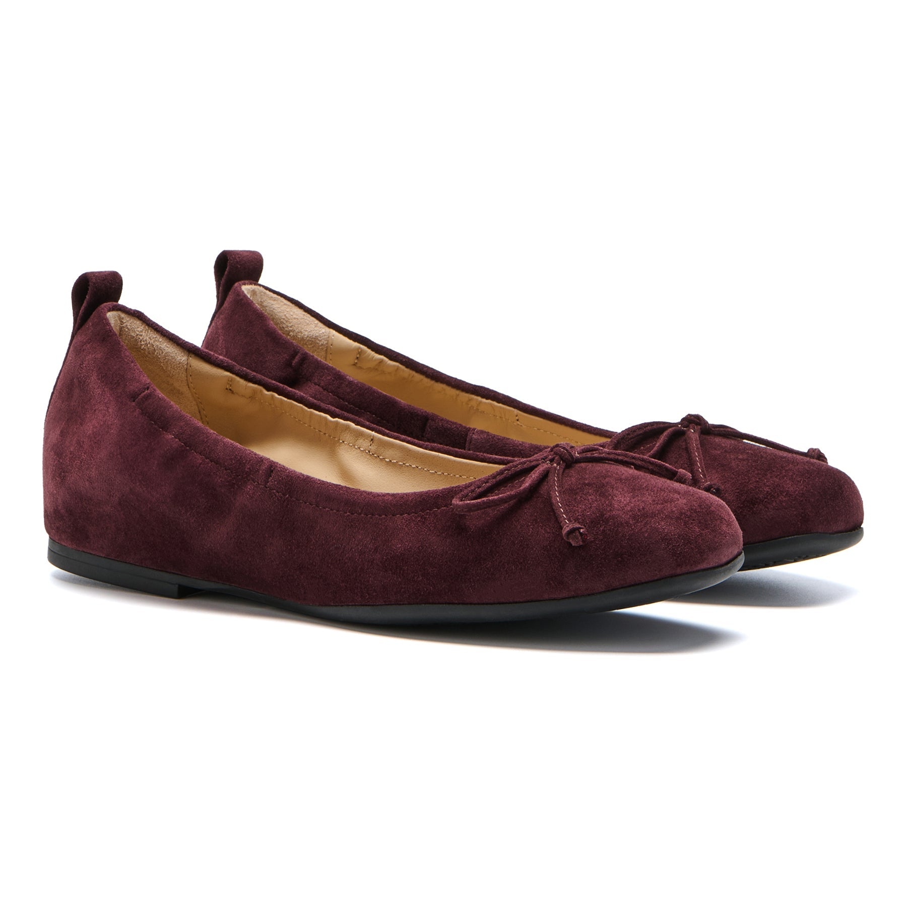 ABEO Footwear Cadence Bow Burgundy