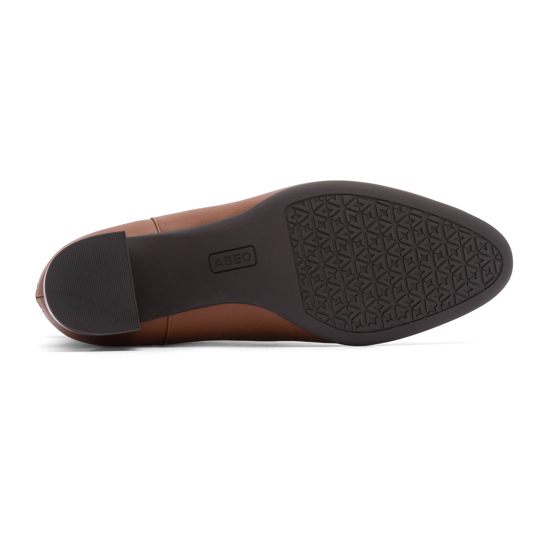 ABEO Footwear Plaza Back Zip Dark Tan