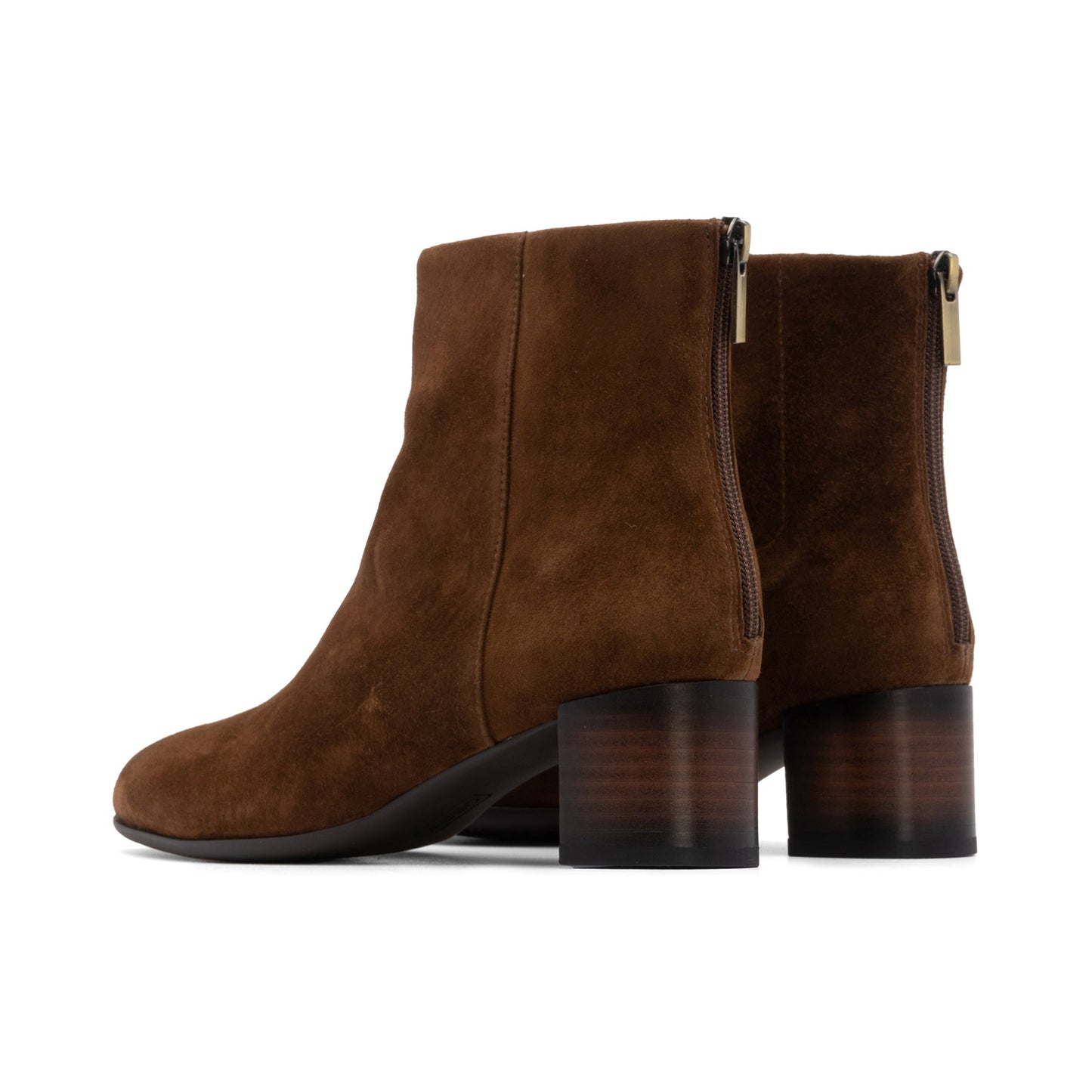 ABEO Footwear Plaza Back Zip Caramel