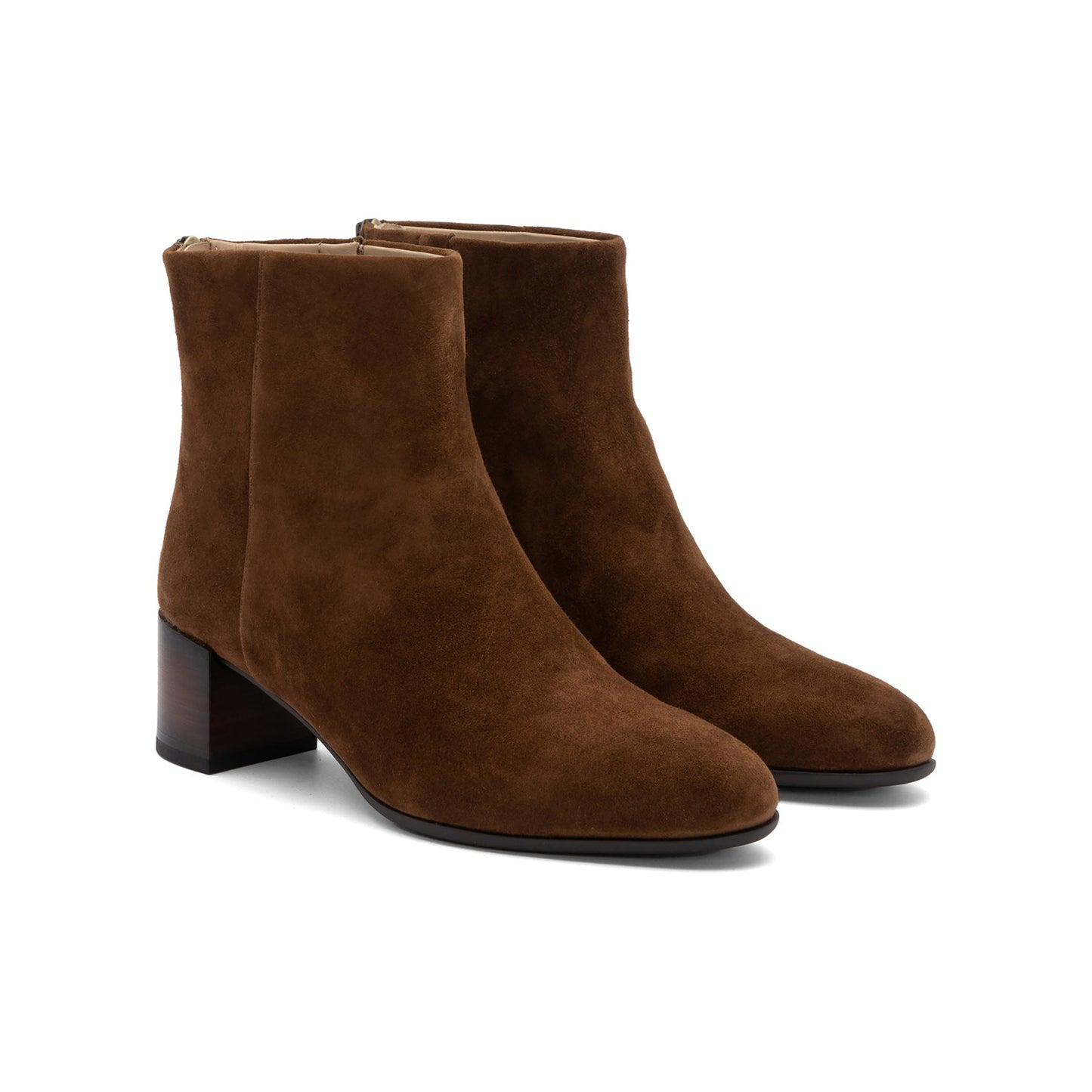ABEO Footwear Plaza Back Zip Caramel
