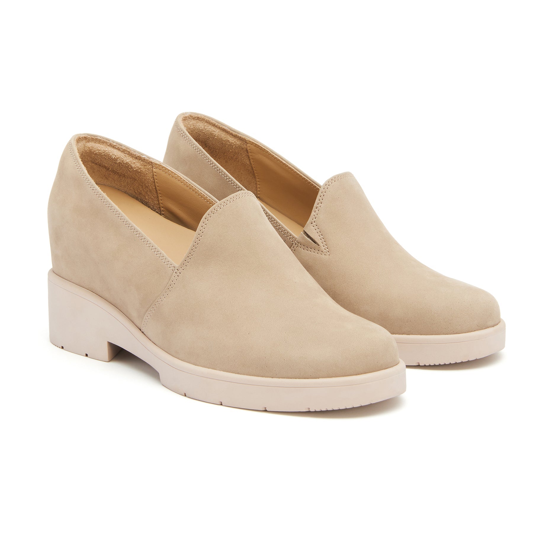 ABEO Footwear Horizon Slip On Beige Nubuck