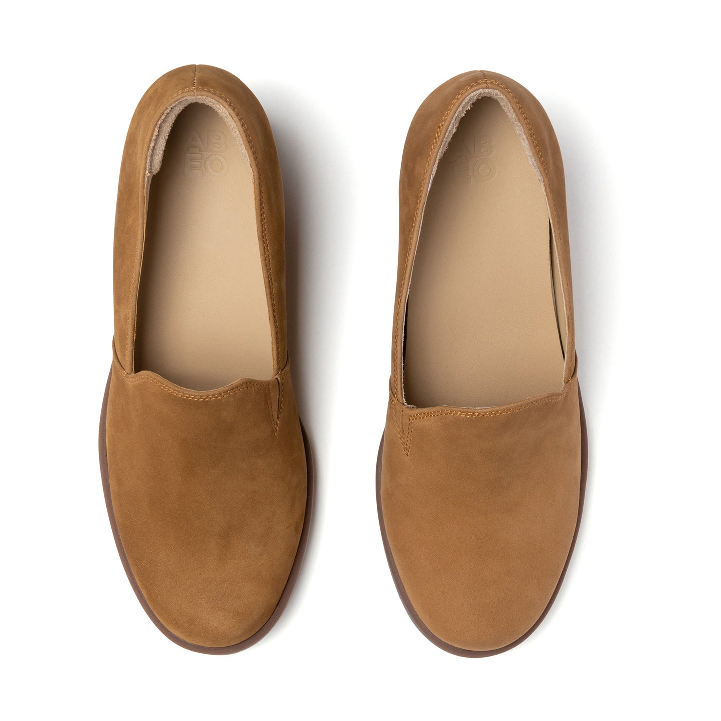 ABEO Footwear Horizon Slip On Tan Nubuck