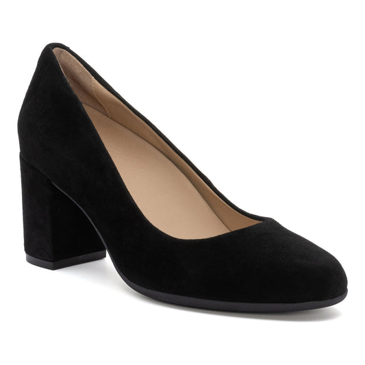 ABEO Footwear Tempo Pump Black Suede