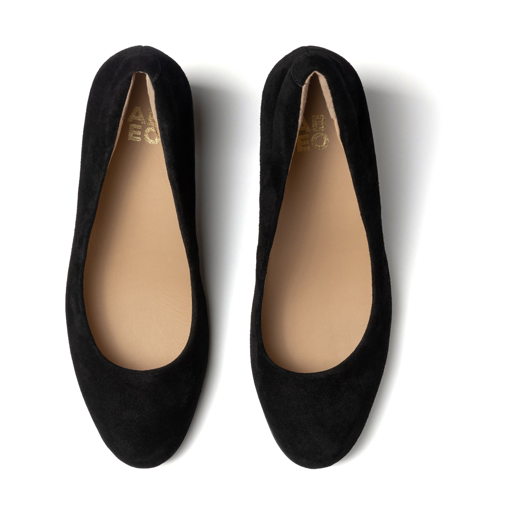 ABEO Footwear Tempo Pump Black Suede