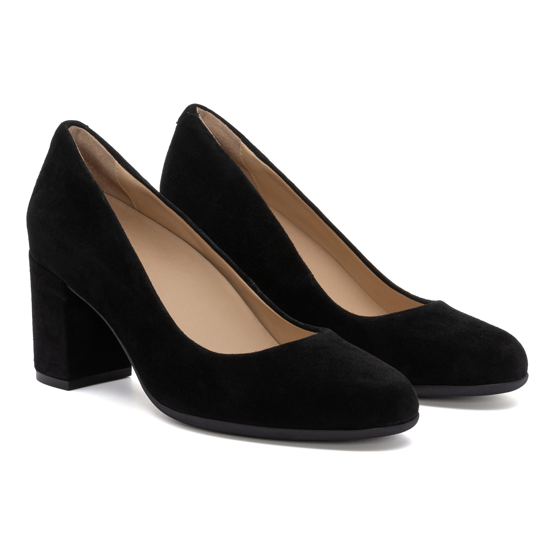 ABEO Footwear Tempo Pump Black Suede