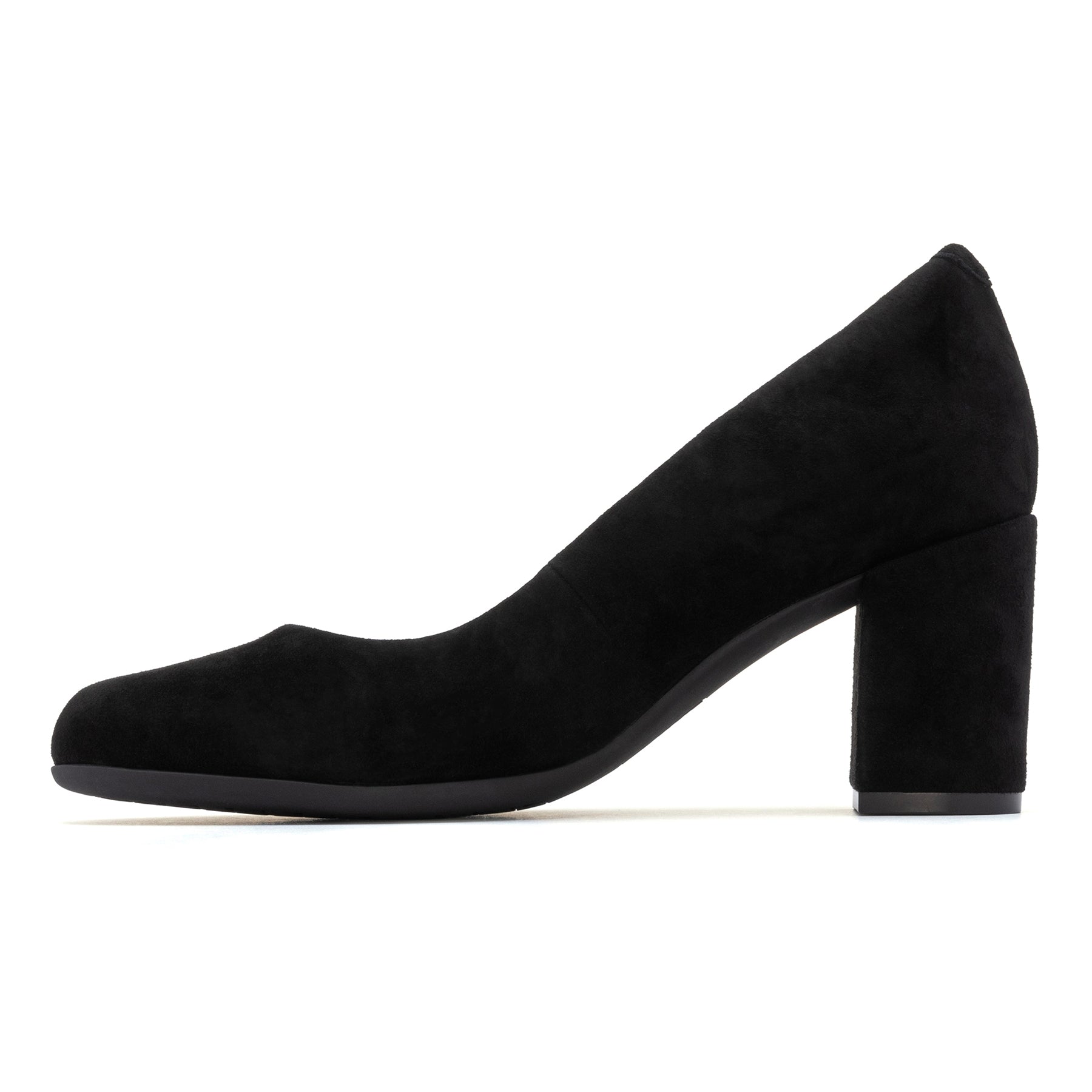 ABEO Footwear Tempo Pump Black Suede