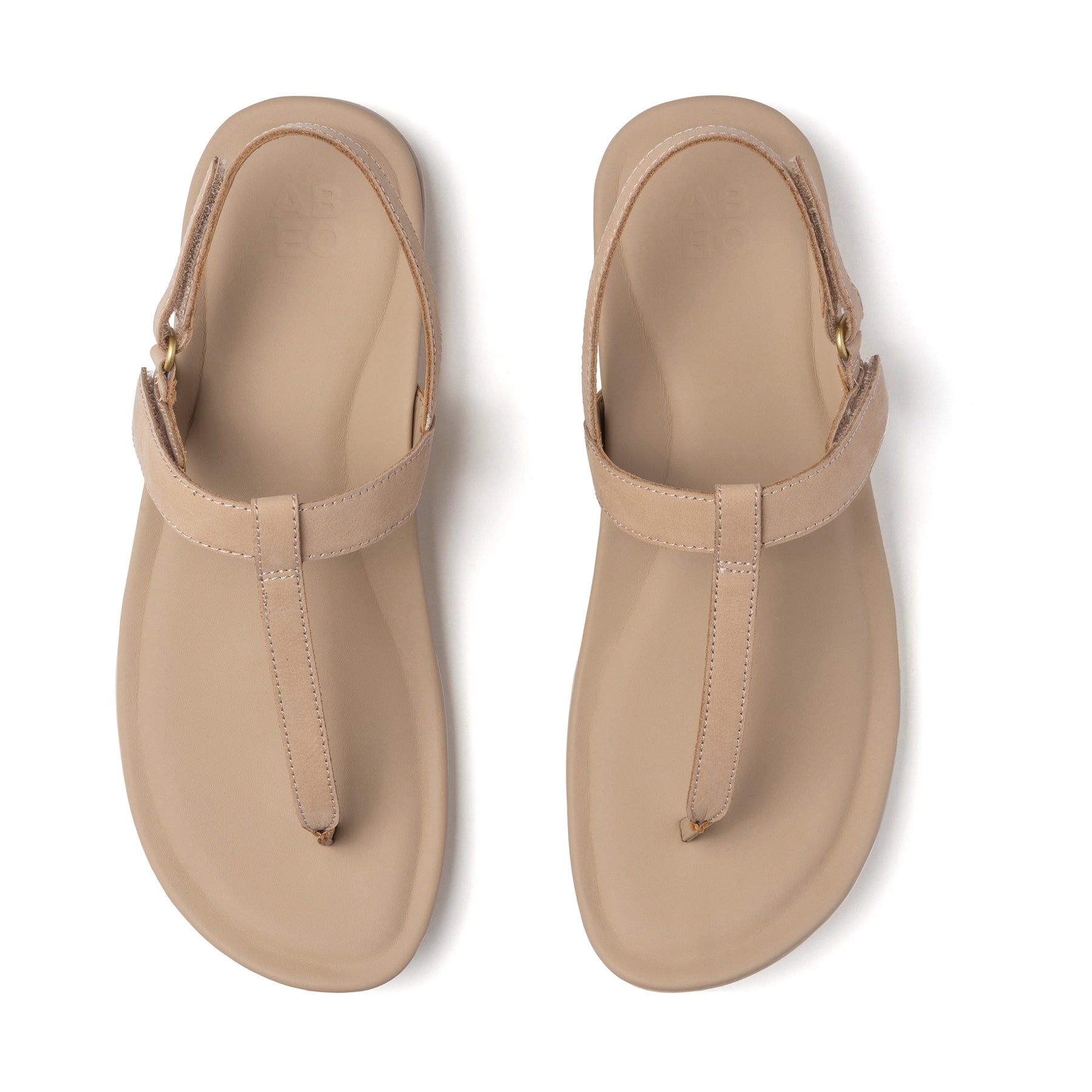 ABEO Footwear Oasis T Strap Sand