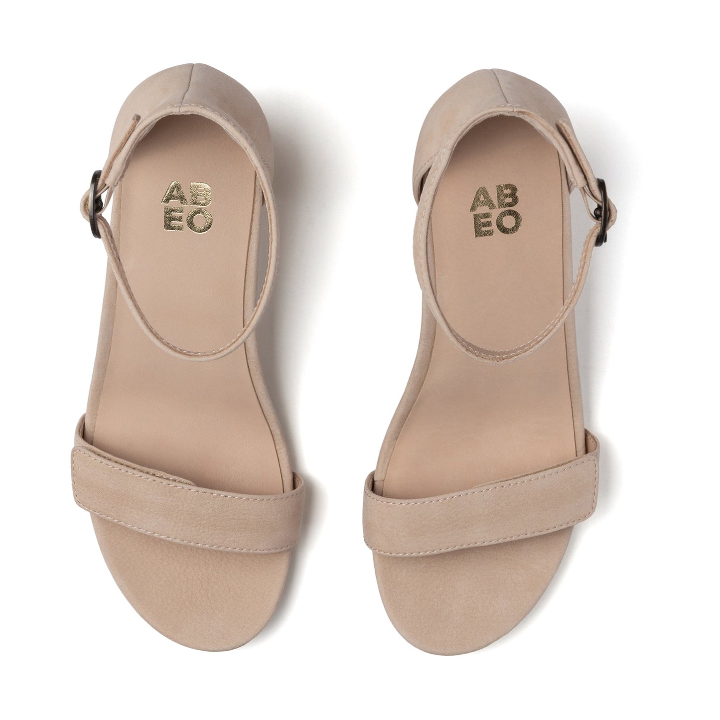 ABEO Footwear Tempo Strap Cuban Sand Nubuck