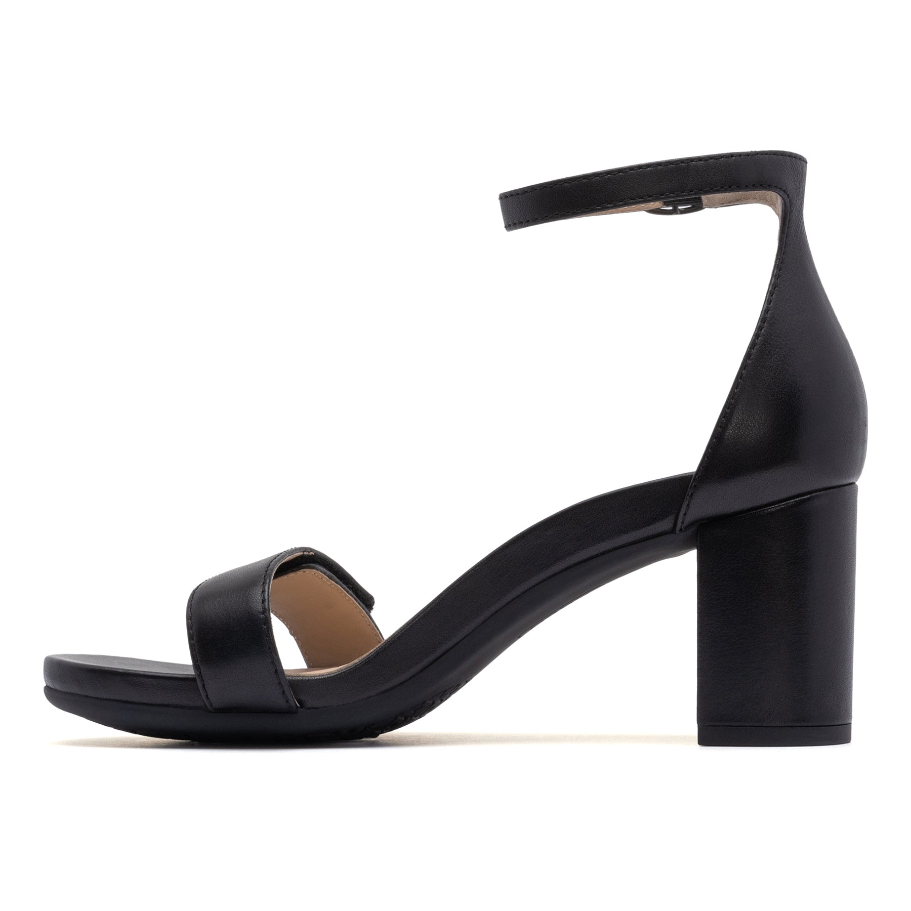 ABEO Footwear Tempo Strap Black Leather