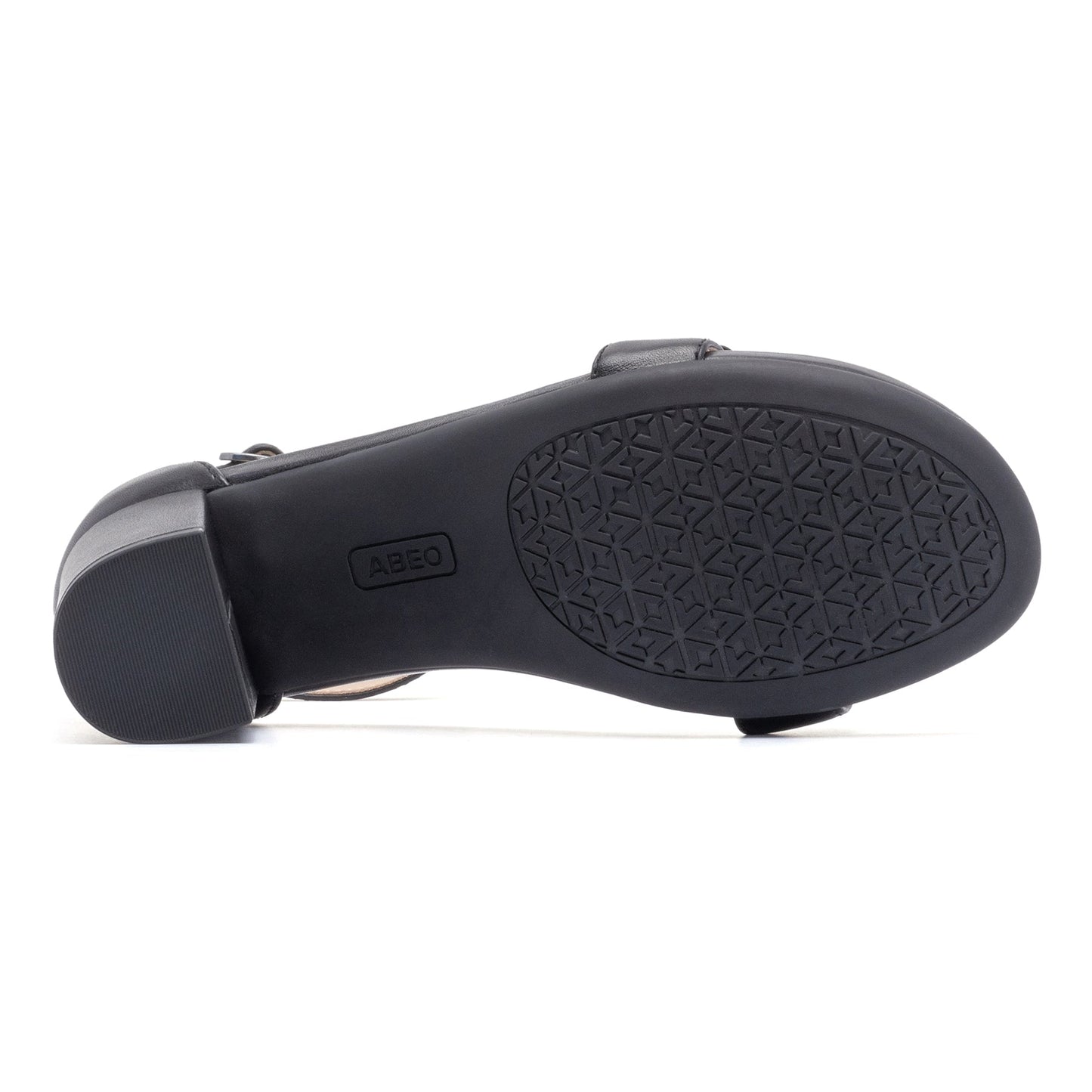 ABEO Footwear Tempo Strap Black Leather