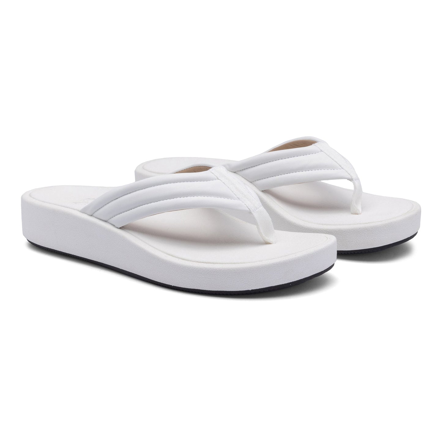 ABEO Footwear Paseo Thong Sandal White