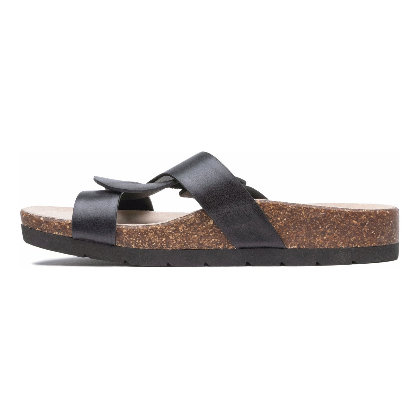 ABEO Footwear Lanai Slide Metatarsal Black Nubuck