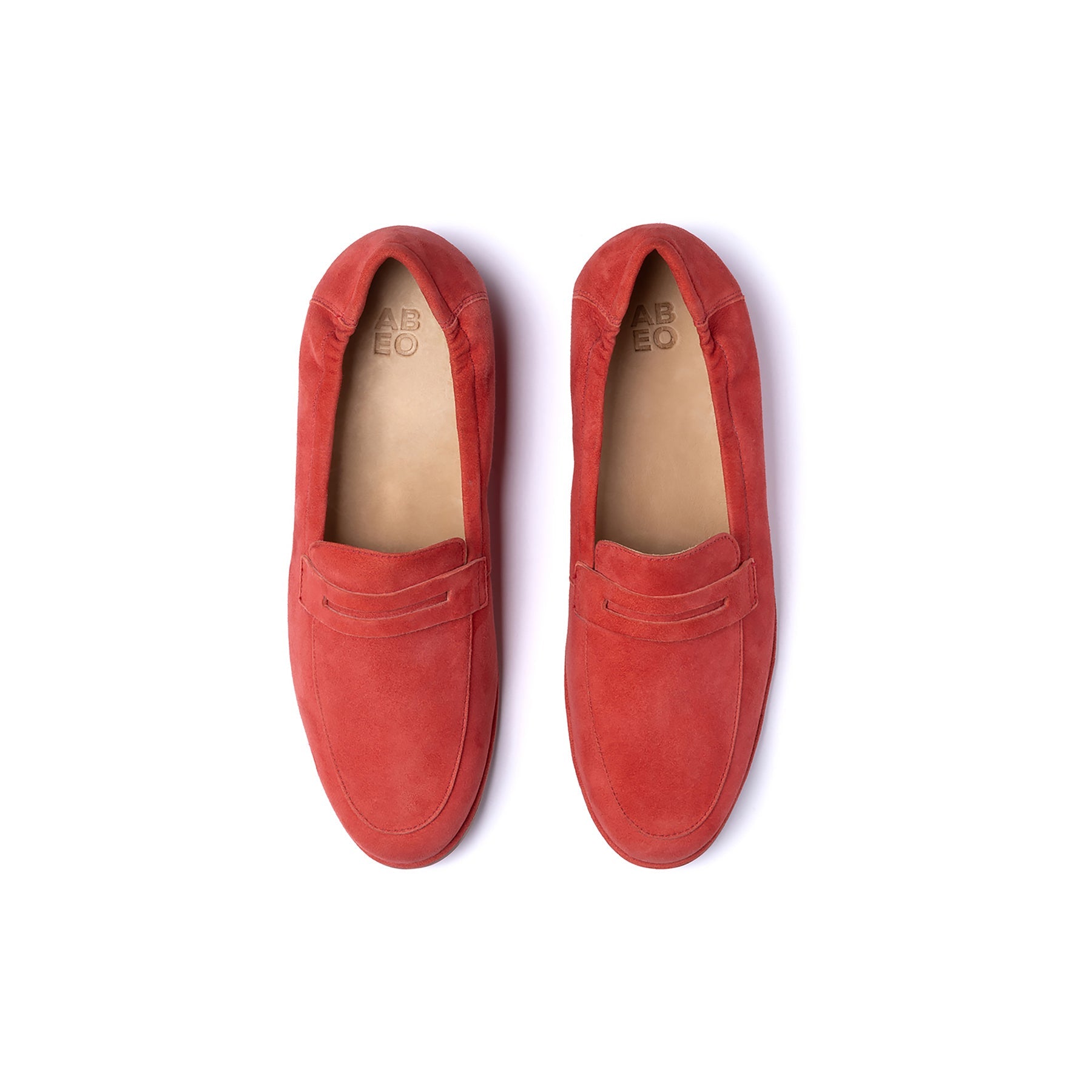 ABEO Footwear Strada Loafer Red