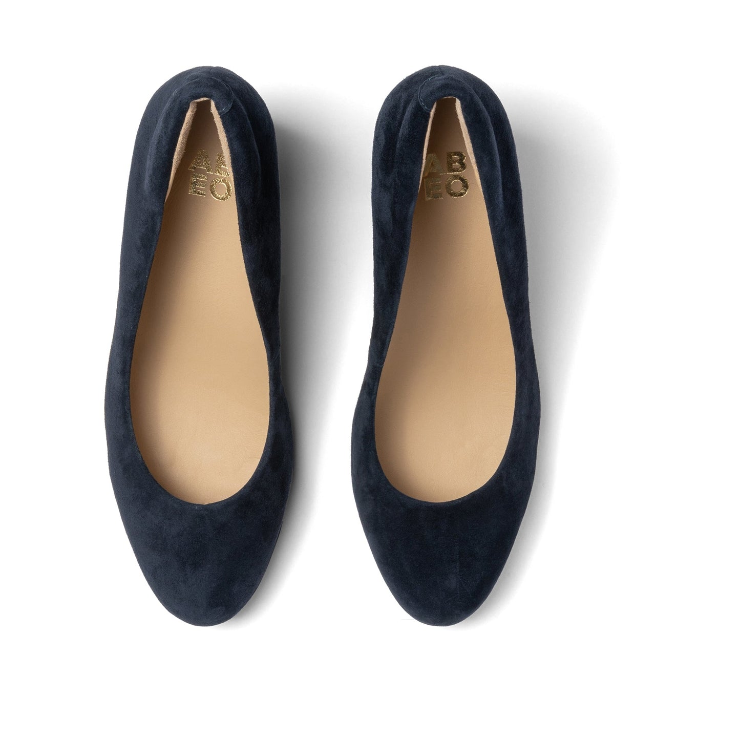 ABEO Footwear Tempo Pump Navy Suede