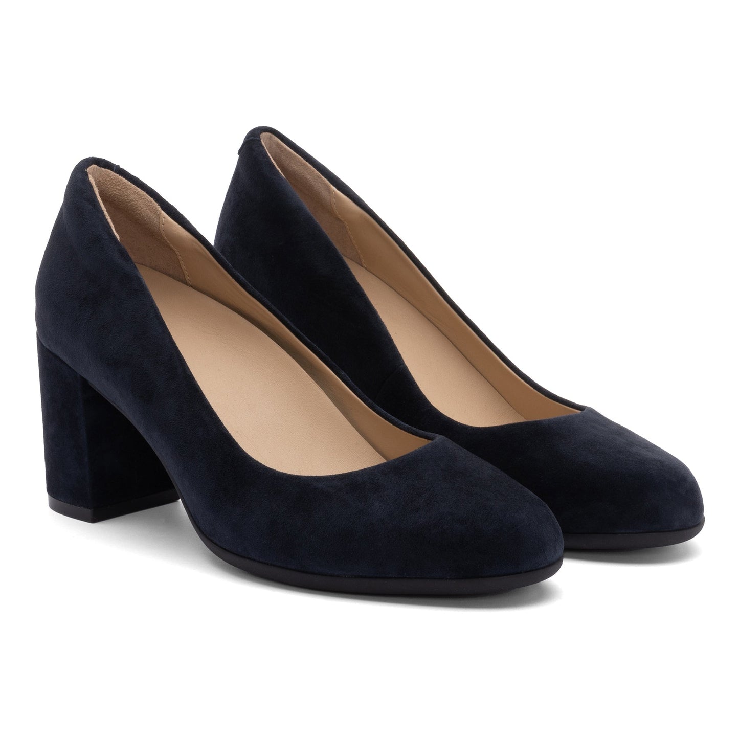 ABEO Footwear Tempo Pump Navy Suede