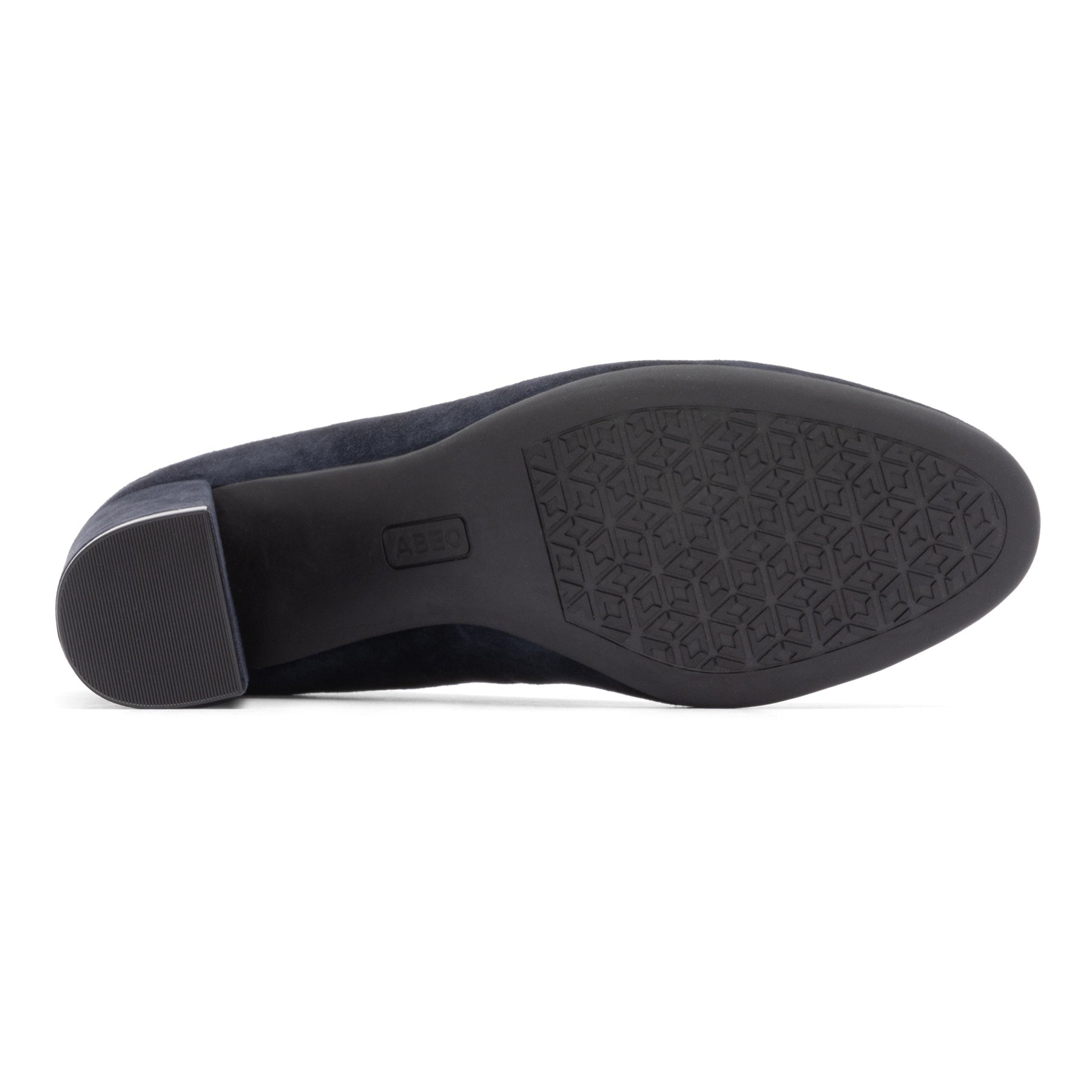 ABEO Footwear Tempo Pump Navy Suede