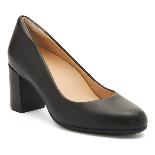 ABEO Footwear Tempo Pump Black Leather