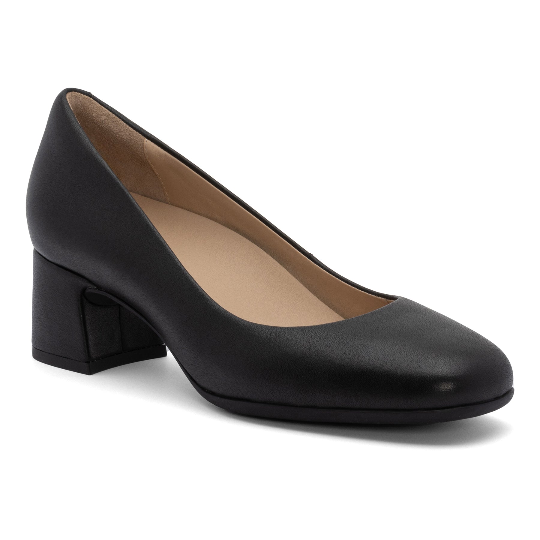 ABEO Footwear Avenue Pump Black Nappa