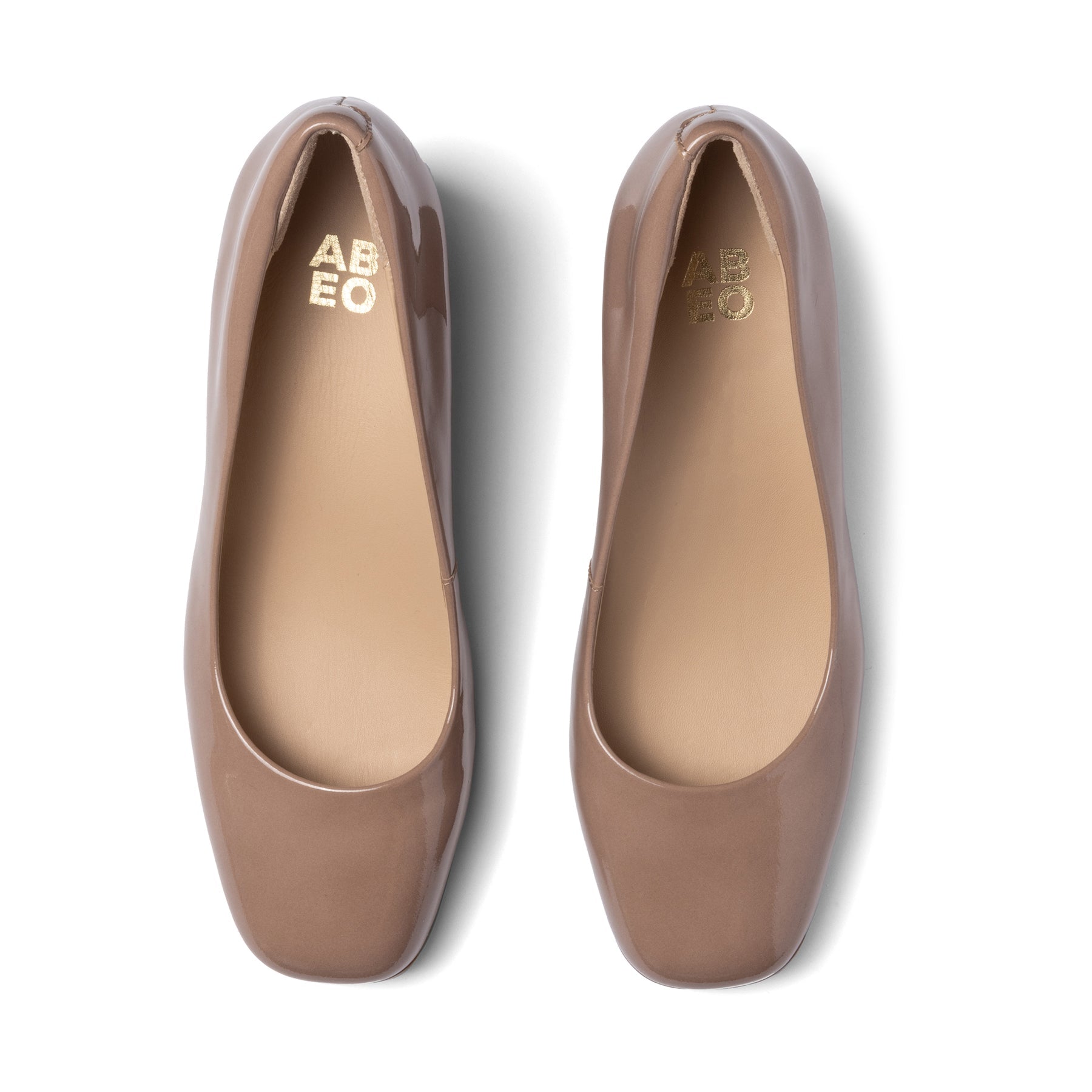 ABEO Footwear Avenue Pump Tan Patent