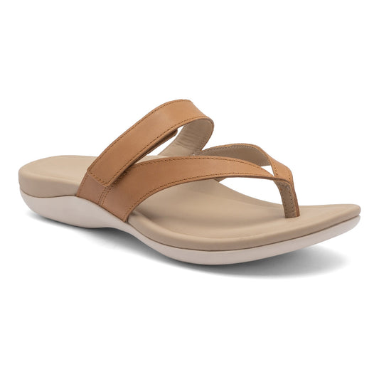 ABEO Footwear Oasis Thong Sandal Almond