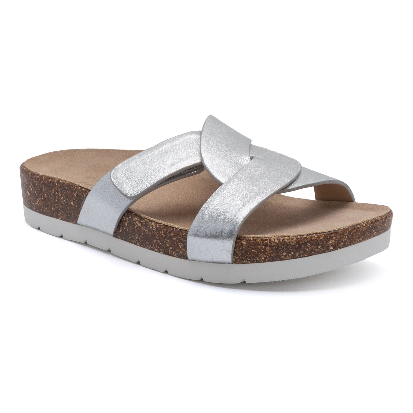 ABEO Footwear Lanai Slide Silver