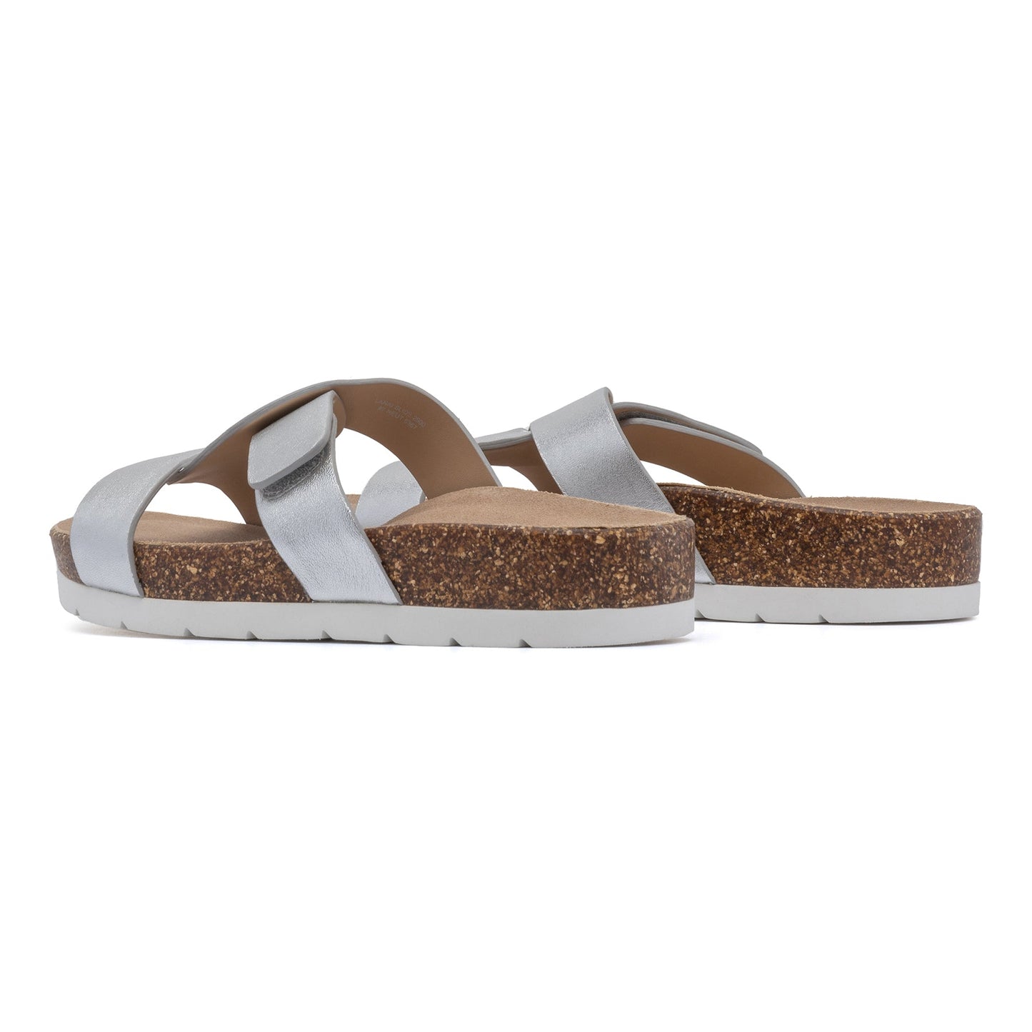 ABEO Footwear Lanai Slide Silver