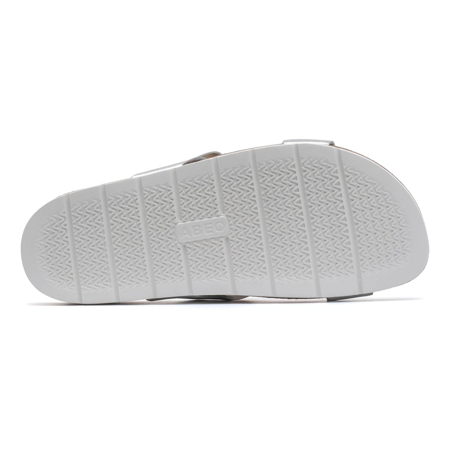 ABEO Footwear Lanai Slide Silver