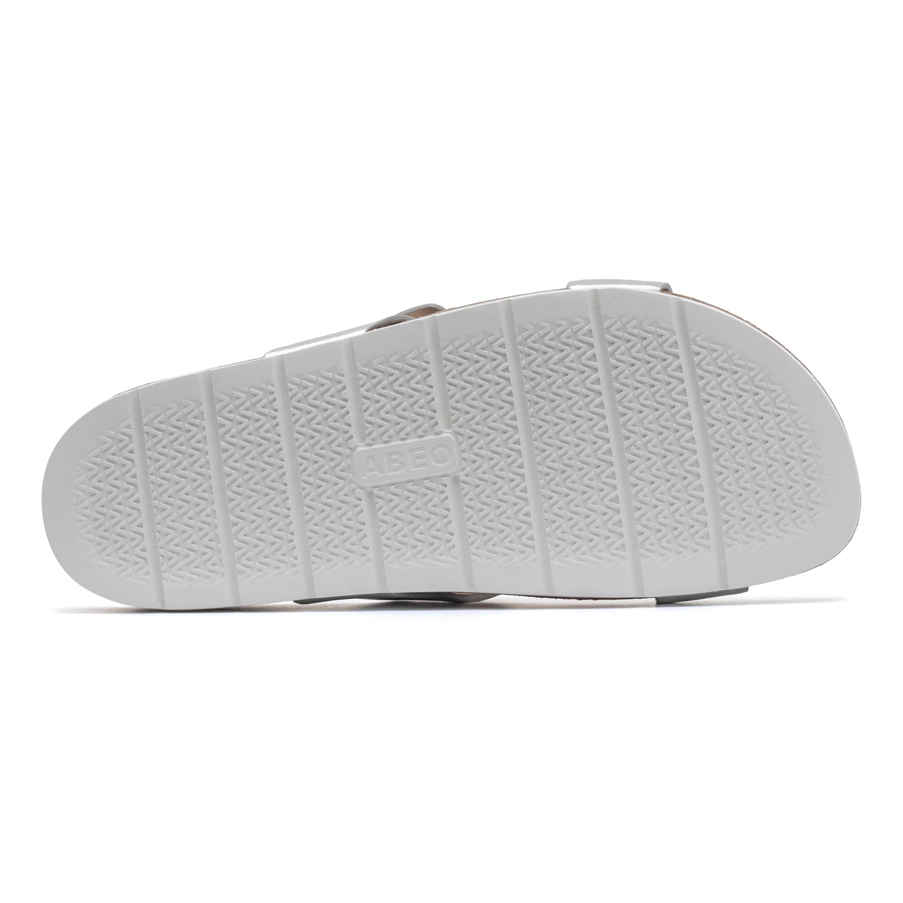 ABEO Footwear Lanai Slide Silver