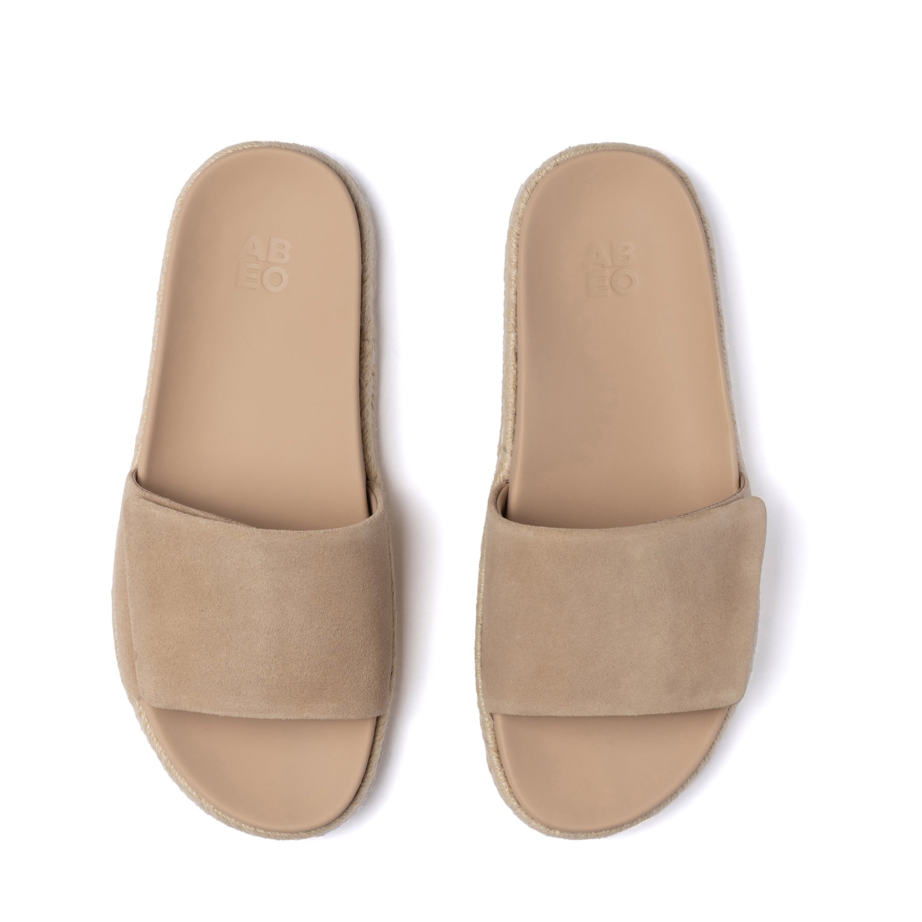 ABEO Footwear Isle Slide Cuban Sand Suede